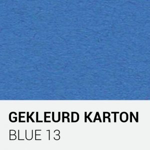 Gekleurd karton - Blue 13