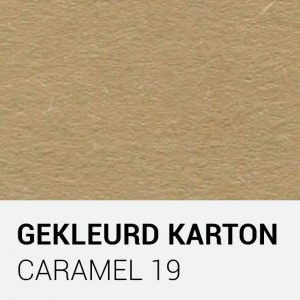 Gekleurd karton - Caramel 19