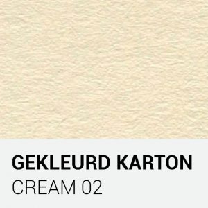 Gekleurd karton - Cream 02
