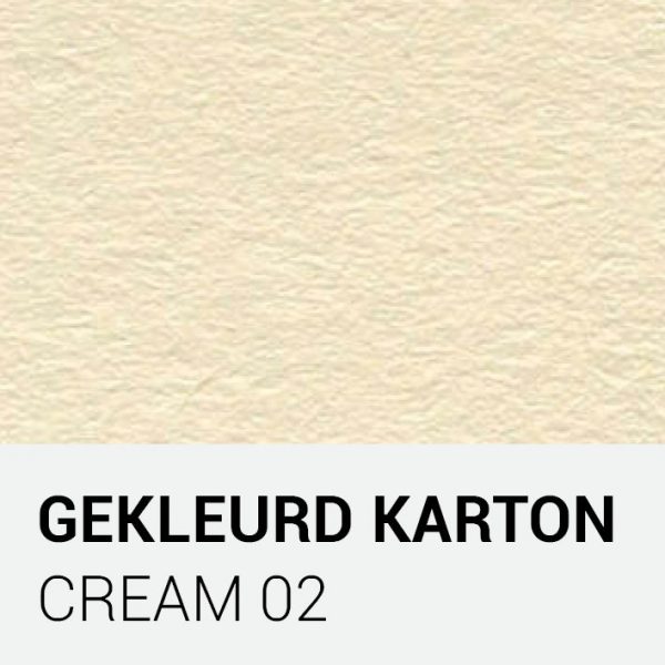 Gekleurd karton - Cream 02