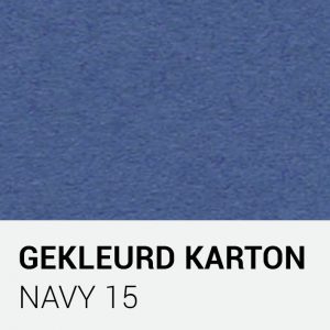 Gekleurd karton - Navy 15