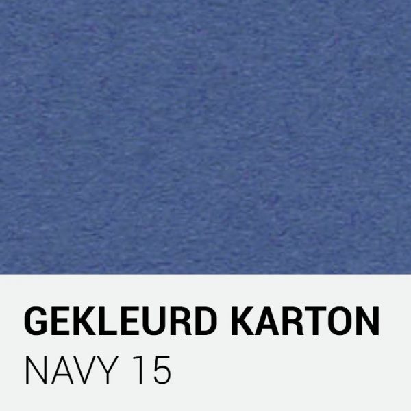 Gekleurd karton - Navy 15