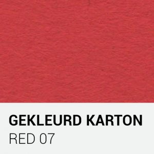 Gekleurd karton - Red 07