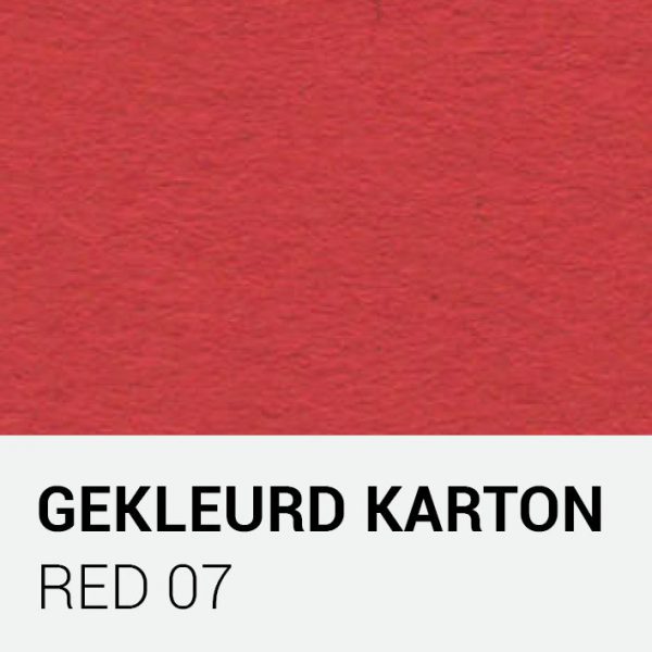 Gekleurd karton - Red 07