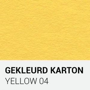 Gekleurd karton - Yellow 04