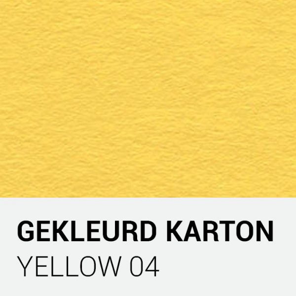 Gekleurd karton - Yellow 04