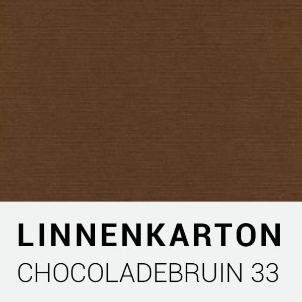 Linnenkarton - Chocoladebruin 33