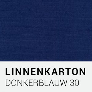 Linnenkarton - Donkerblauw 30