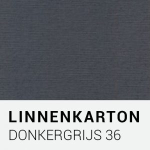 Linnenkarton - Donkergrijs 36