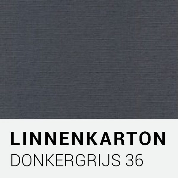 Linnenkarton - Donkergrijs 36