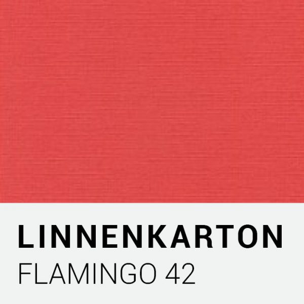 Linnenkarton - Flamingo 42