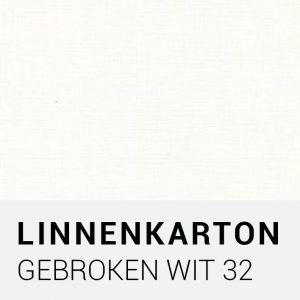 Linnenkarton - Gebroken wit 32