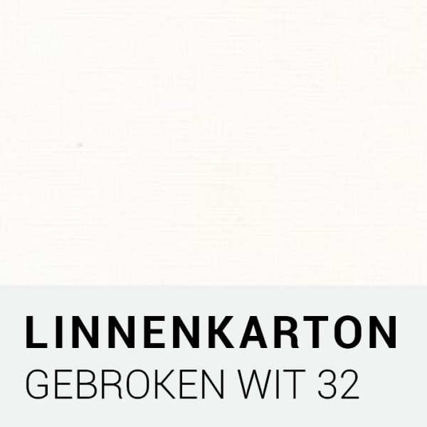 Linnenkarton - Gebroken wit 32