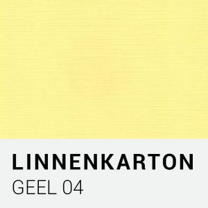 Linnenkarton - Geel 04