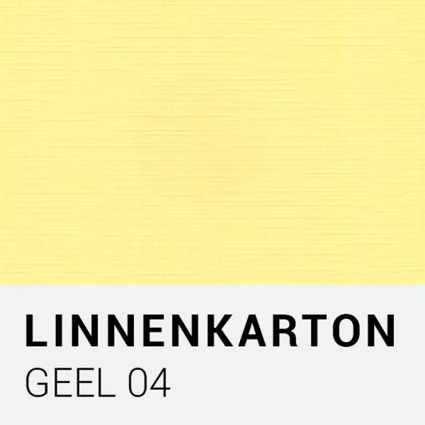 Linnenkarton - Geel 04