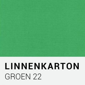 Linnenkarton - Groen 22
