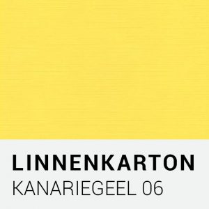 Linnenkarton - Kanariegeel 06