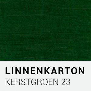 Linnenkarton - Kerstgroen 23
