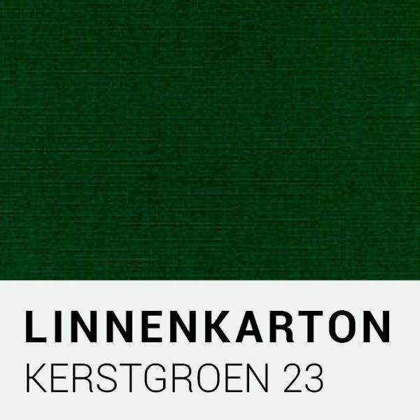 Linnenkarton - Kerstgroen 23