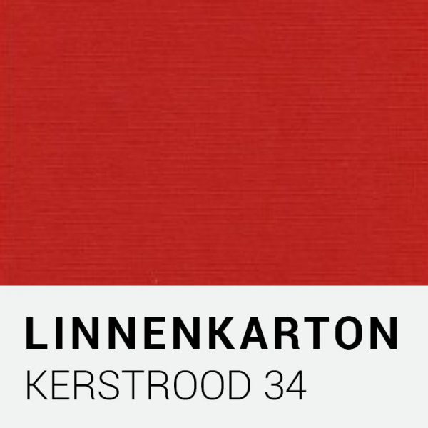 Linnenkarton - Kerstrood 34