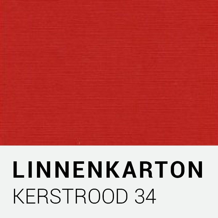 Wat dan ook Waarneembaar Zaklampen Linnenkarton - Kerstrood 34 - Notrak Karton