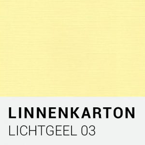 Linnenkarton - Lichtgeel 03
