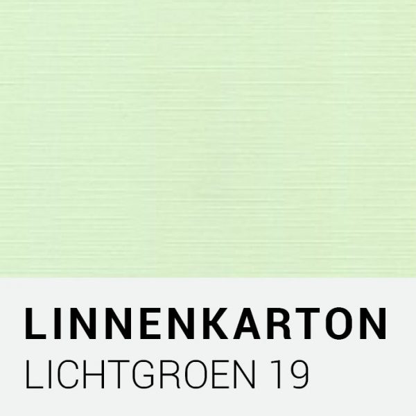Linnenkarton - Lichtgroen 19