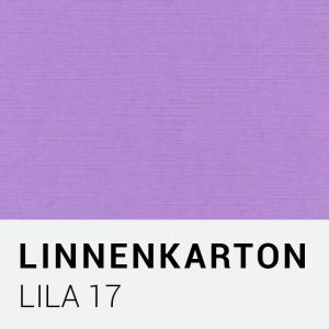 Linnenkarton - Lila 17