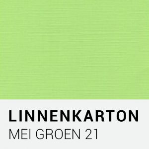 Linnenkarton - Mei groen 21