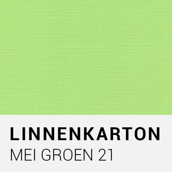 Linnenkarton - Mei groen 21
