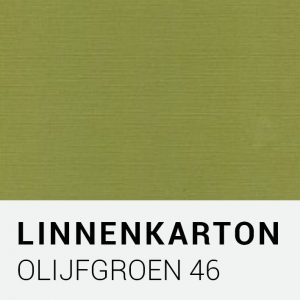 Linnenkarton - Olijfgroen 46
