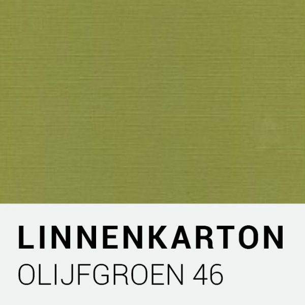 Linnenkarton - Olijfgroen 46