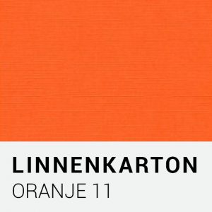 Linnenkarton - Oranje 11