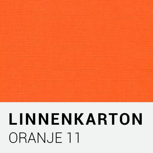 Linnenkarton - Oranje 11