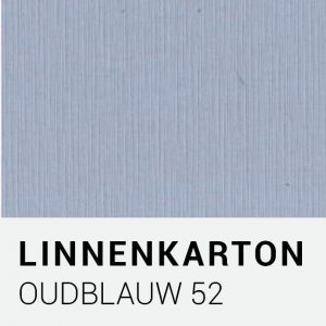 Linnenkarton - Oudblauw 52