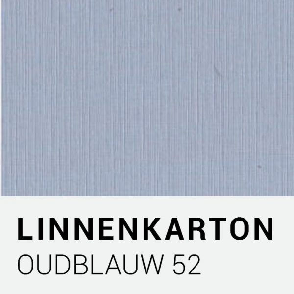 Linnenkarton - Oudblauw 52