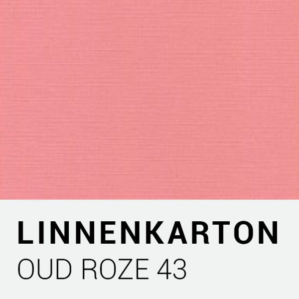 Linnenkarton - Oudroze 43