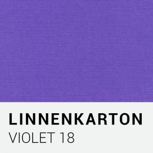 Linnenkarton - Violet 18