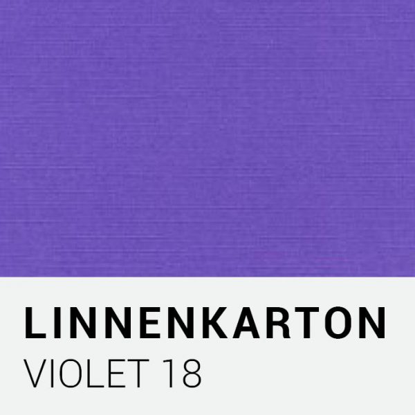 Linnenkarton - Violet 18