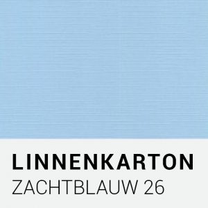 Linnenkarton - Zachtblauw 26