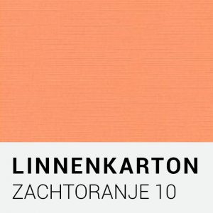 Linnenkarton - Zachtoranje 10