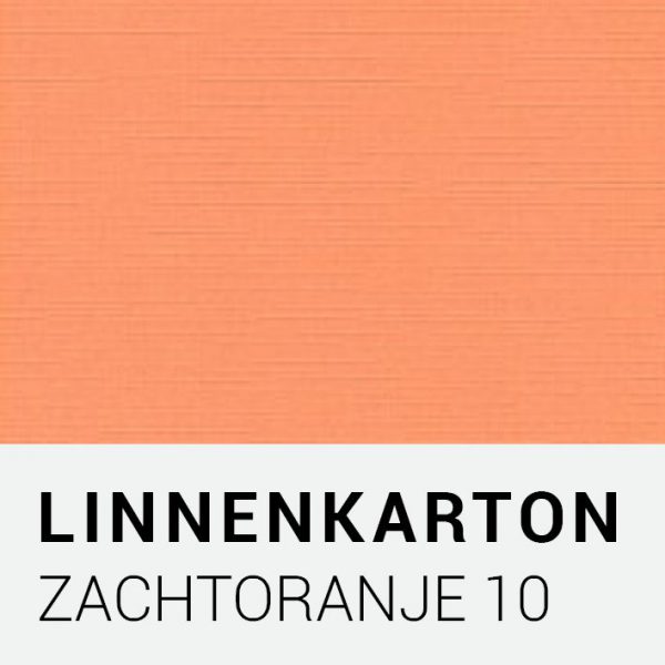 Linnenkarton - Zachtoranje 10