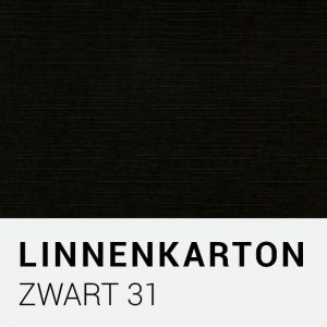 Linnenkarton - Zwart 31