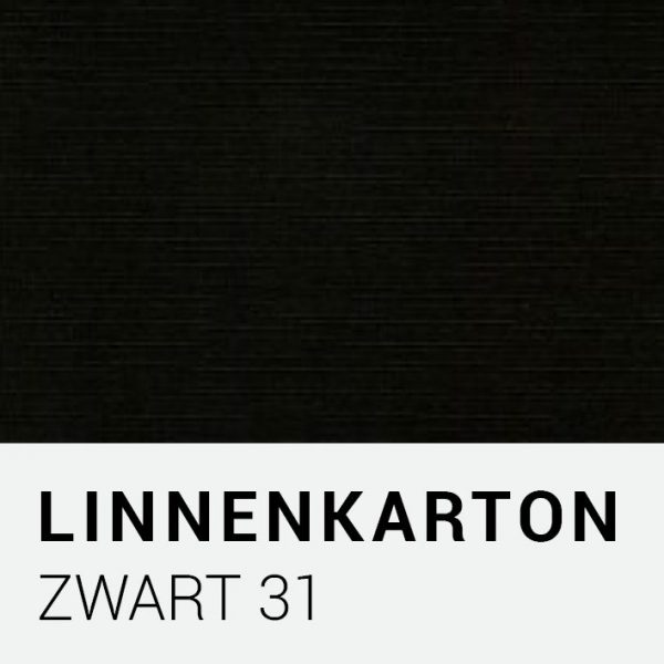 Linnenkarton - Zwart 31