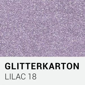 Glitterkarton - Lilac 18