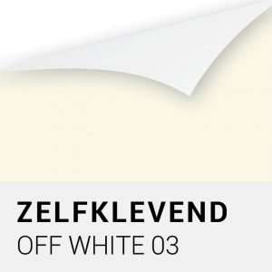Zelfklevend - Off white 03
