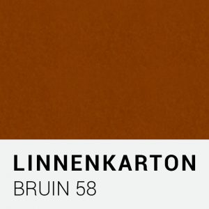 Linnenkarton - Bruin 58