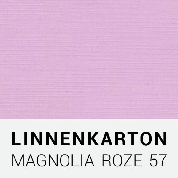 Linnenkarton - Magnolia roze 57