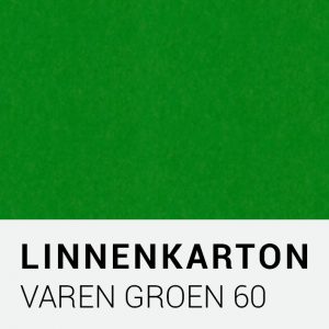 Linnenkarton - Varen groen 60