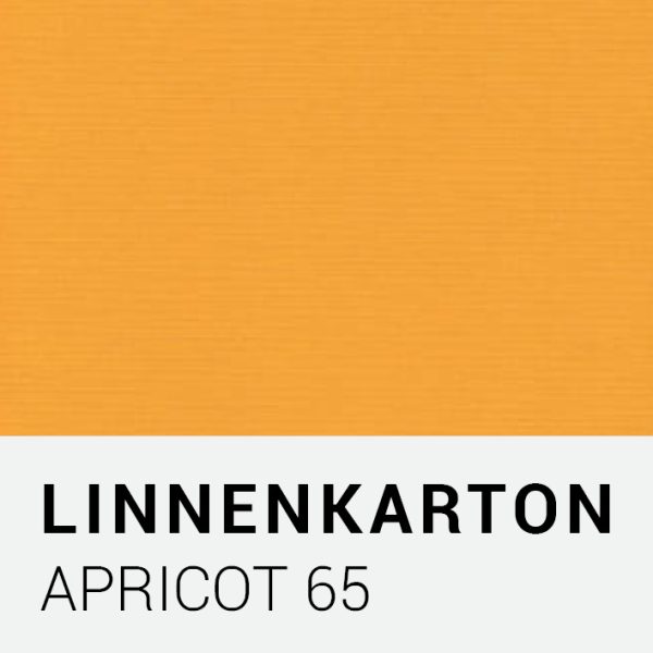 Linnenkarton - Apricot 65
